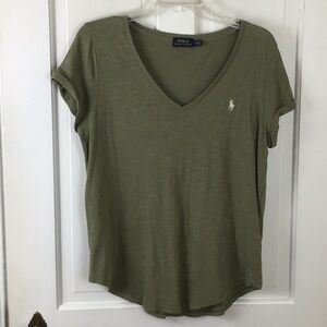 Polo by Ralph Lauren Olive Green Short Sleeve Tee